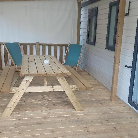 Kamp alanı Mobil Premium 8 Pers 4 Etoiles Saint-Cyprien (Pyrenees-Orientales)