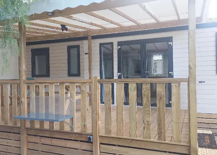 Mobil Premium 8 Pers 4 Etoiles Parque de Campismo Saint-Cyprien (Pyrenees-Orientales)